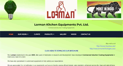 Desktop Screenshot of lorman.in
