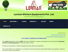 Tablet Screenshot of lorman.in